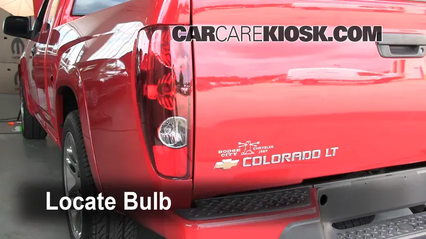 2007 Chevrolet Colorado LT 3.7L 5 Cyl. Crew Cab Pickup (4 Door) Lights Turn Signal - Rear (replace bulb)